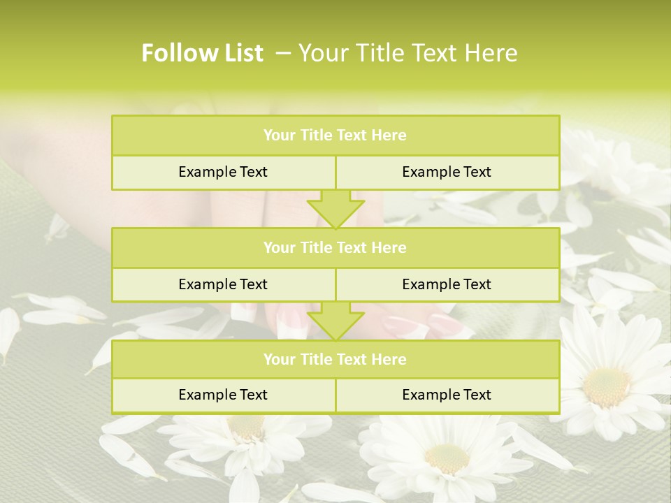 Female Polish Beautiful PowerPoint Template