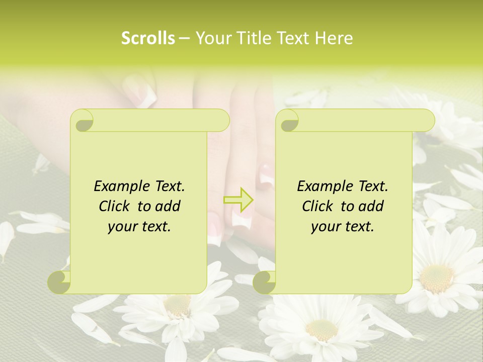 Female Polish Beautiful PowerPoint Template