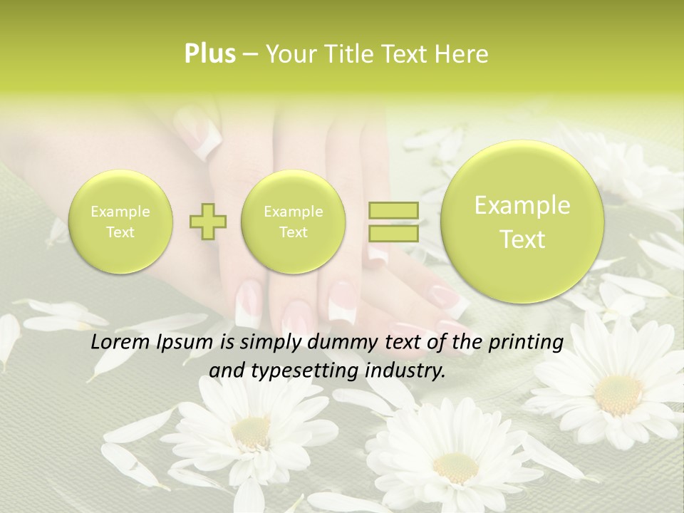 Female Polish Beautiful PowerPoint Template