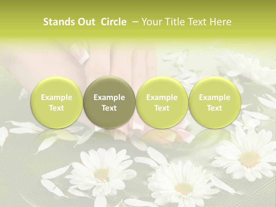 Female Polish Beautiful PowerPoint Template