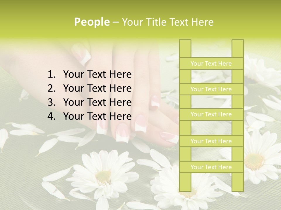 Female Polish Beautiful PowerPoint Template