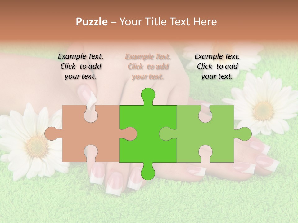 Soft Healthcare French PowerPoint Template