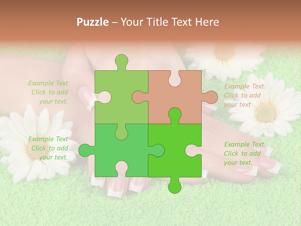 Soft Healthcare French PowerPoint Template