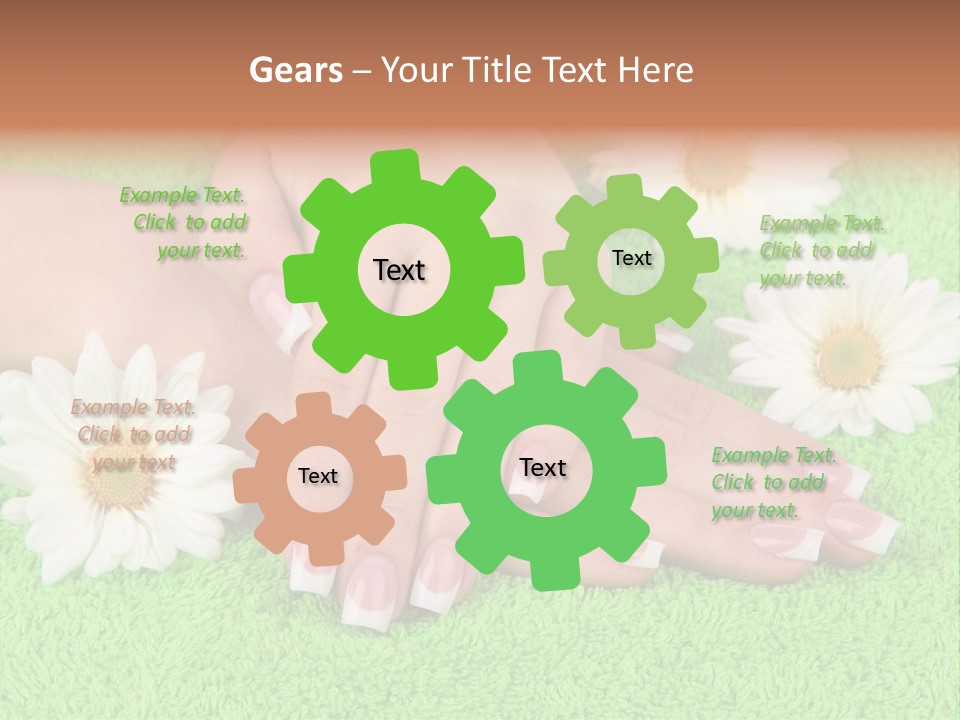 Soft Healthcare French PowerPoint Template