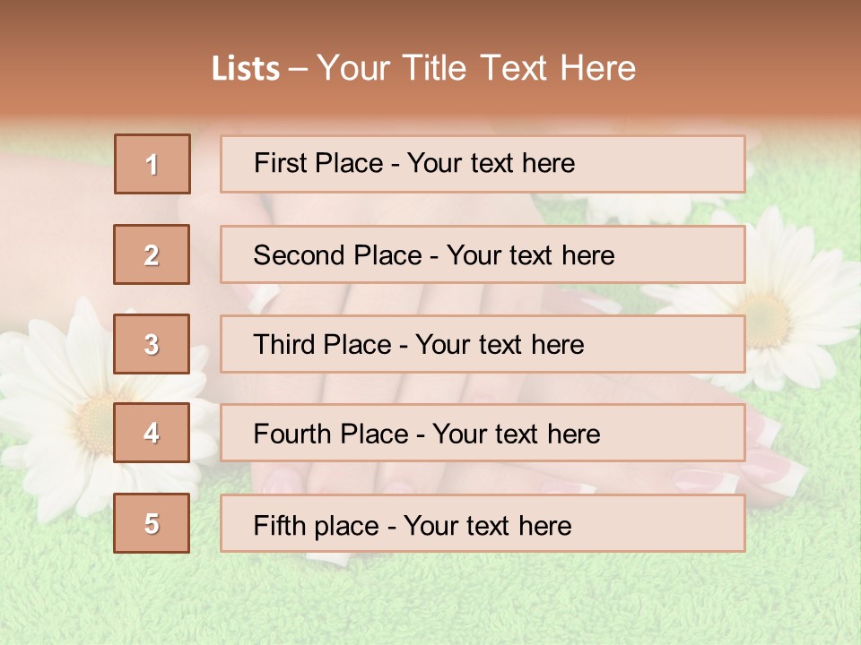 Soft Healthcare French PowerPoint Template