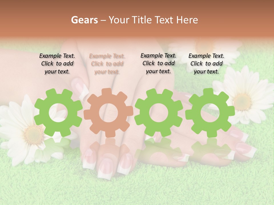 Soft Healthcare French PowerPoint Template