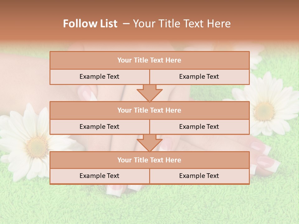 Soft Healthcare French PowerPoint Template