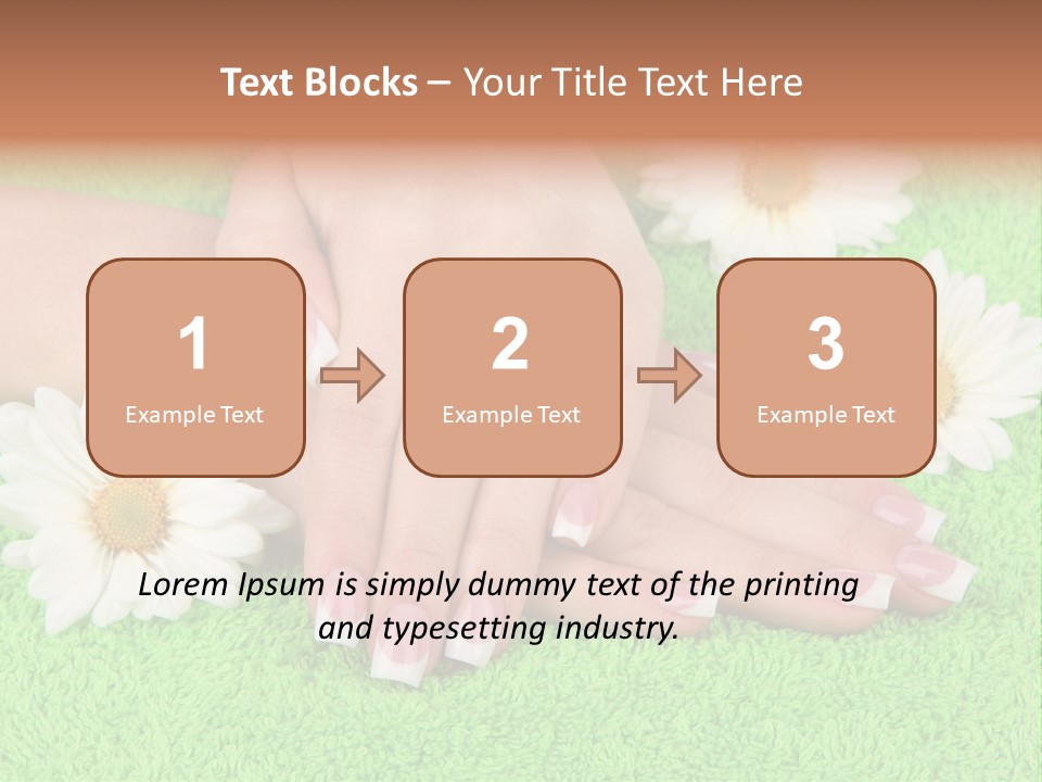 Soft Healthcare French PowerPoint Template