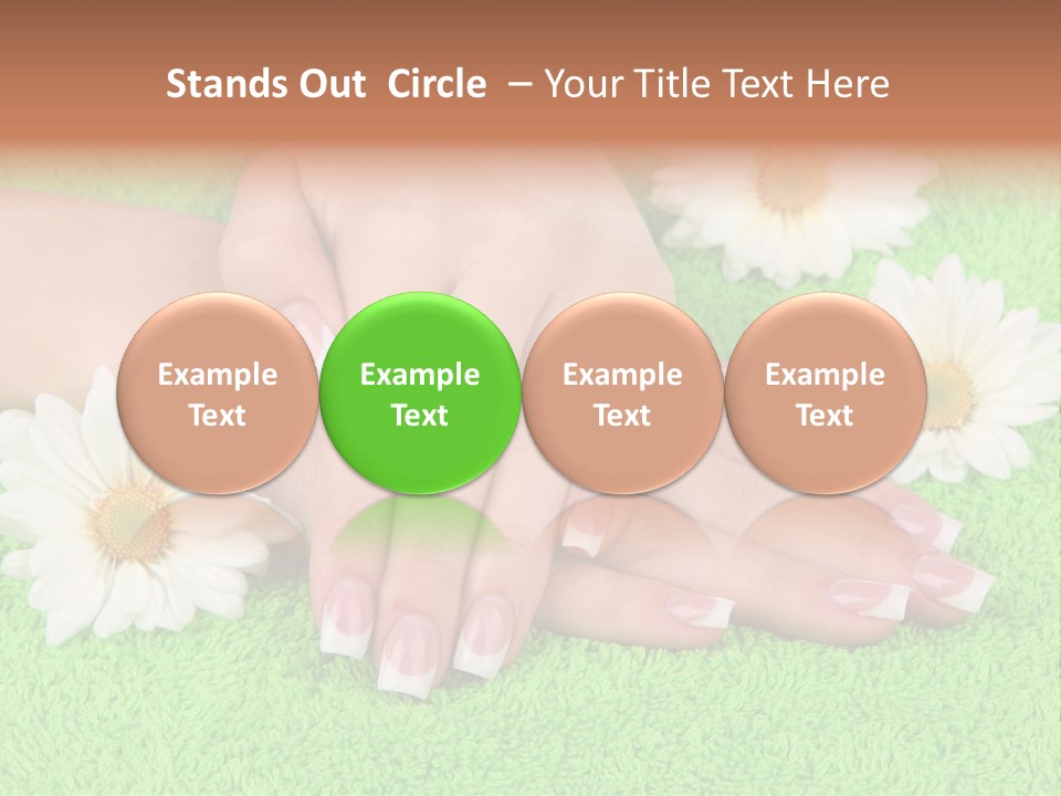 Soft Healthcare French PowerPoint Template