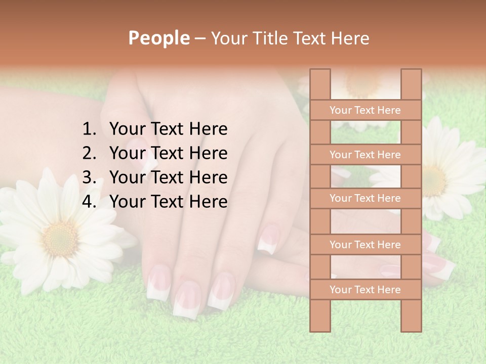 Soft Healthcare French PowerPoint Template