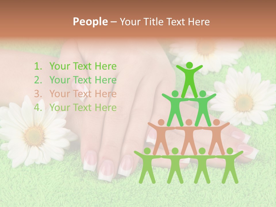 Soft Healthcare French PowerPoint Template