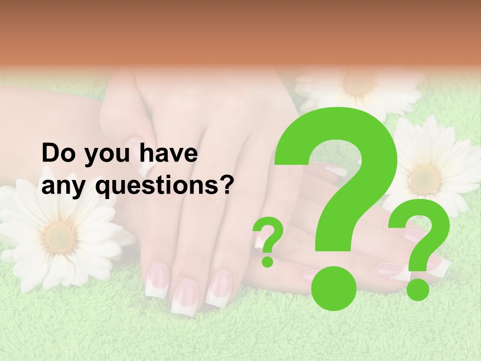 Soft Healthcare French PowerPoint Template