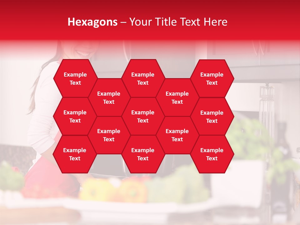 Twenties Red Eating PowerPoint Template