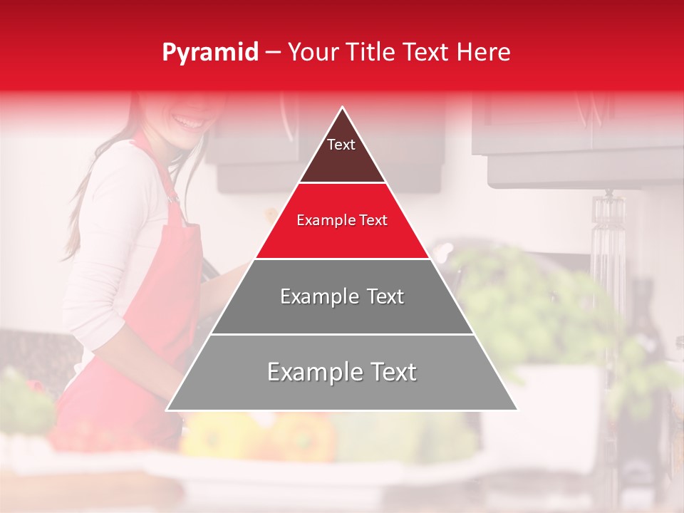 Twenties Red Eating PowerPoint Template