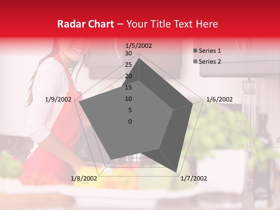 Twenties Red Eating PowerPoint Template
