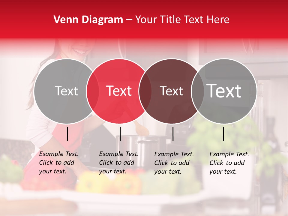 Twenties Red Eating PowerPoint Template