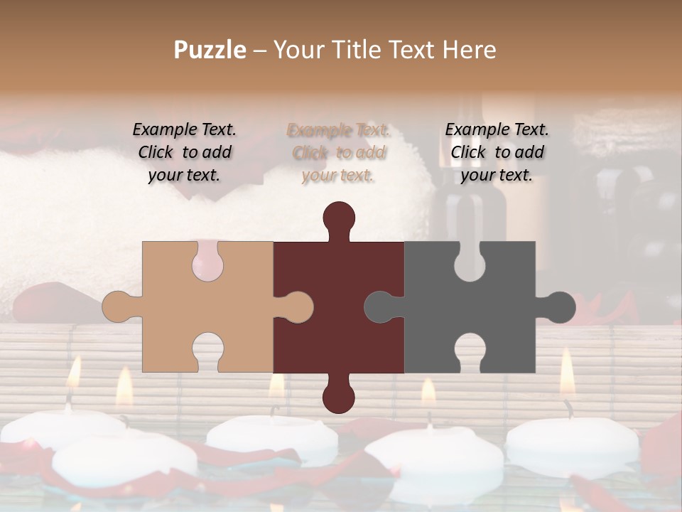 Closeup Rose Stone PowerPoint Template