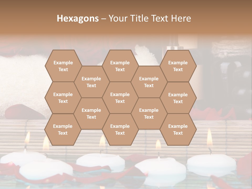 Closeup Rose Stone PowerPoint Template