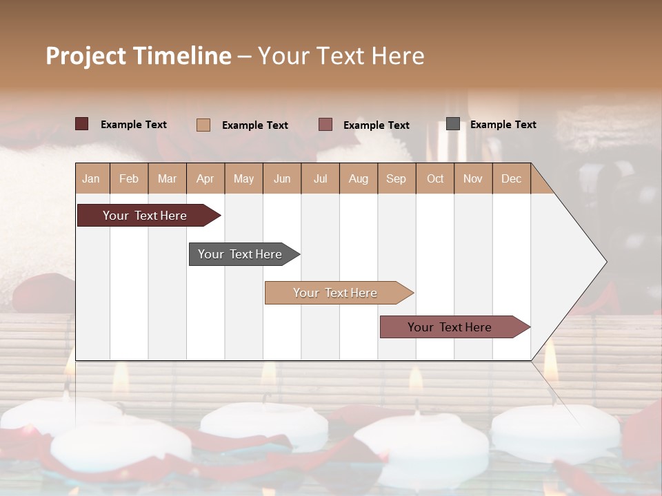 Closeup Rose Stone PowerPoint Template
