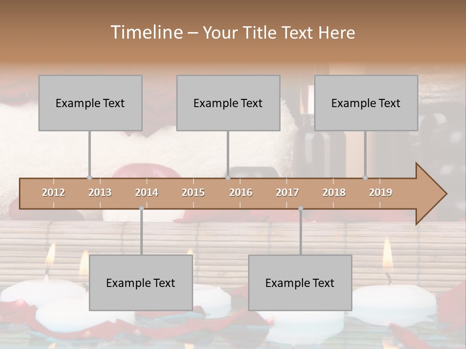 Closeup Rose Stone PowerPoint Template
