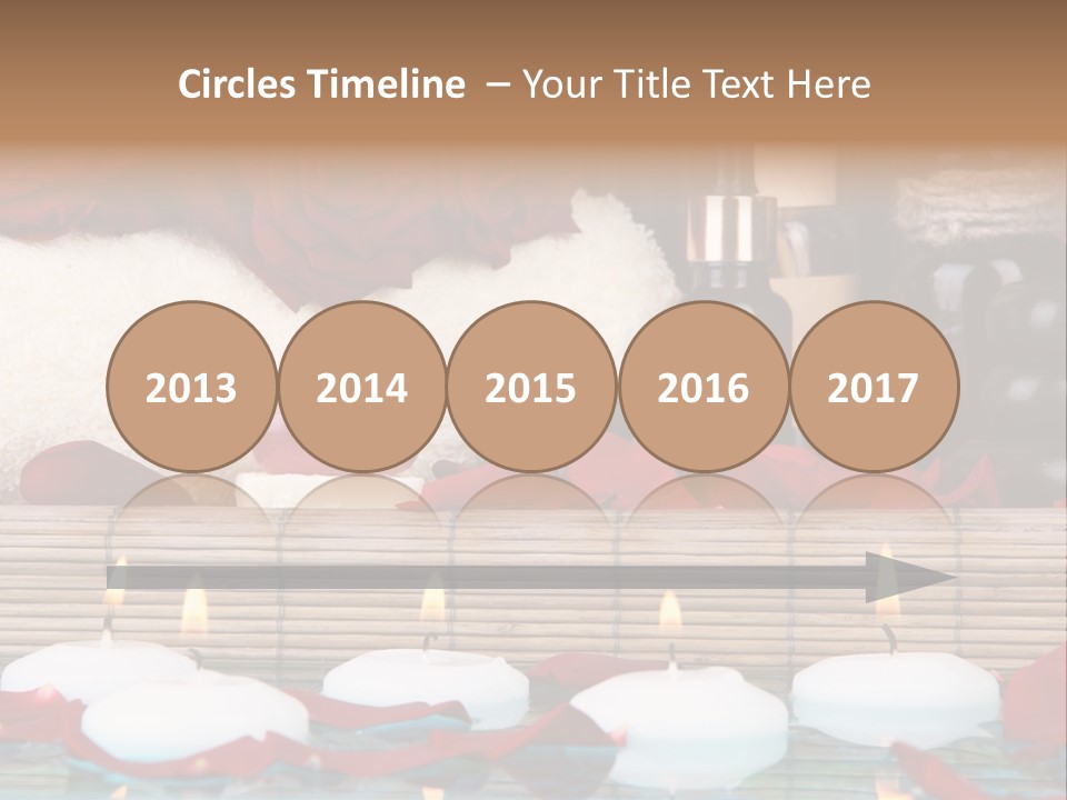 Closeup Rose Stone PowerPoint Template
