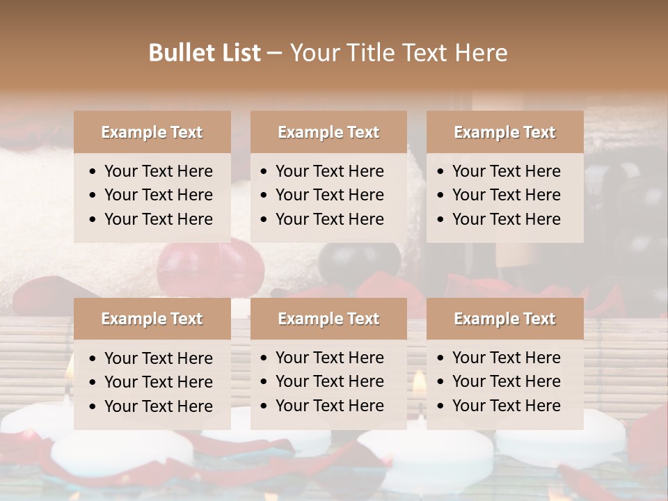 Closeup Rose Stone PowerPoint Template