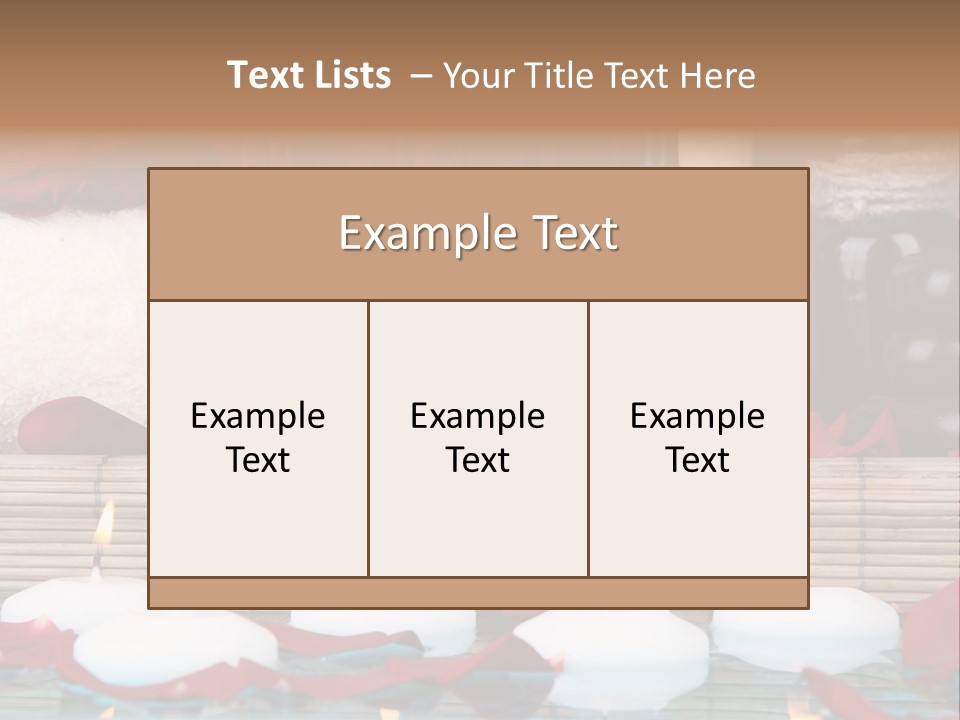 Closeup Rose Stone PowerPoint Template