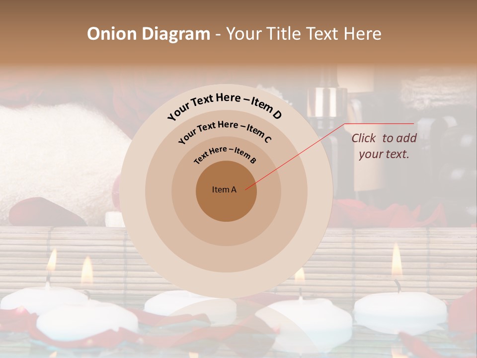 Closeup Rose Stone PowerPoint Template