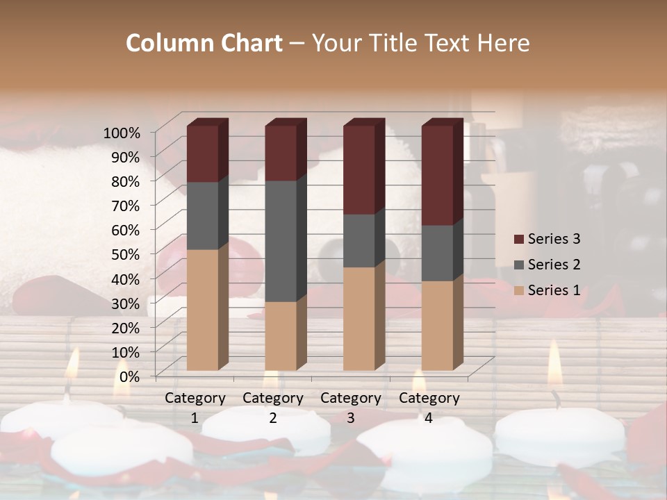 Closeup Rose Stone PowerPoint Template