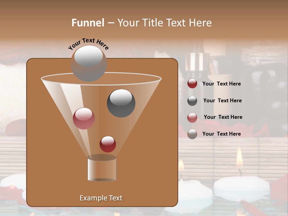 Closeup Rose Stone PowerPoint Template