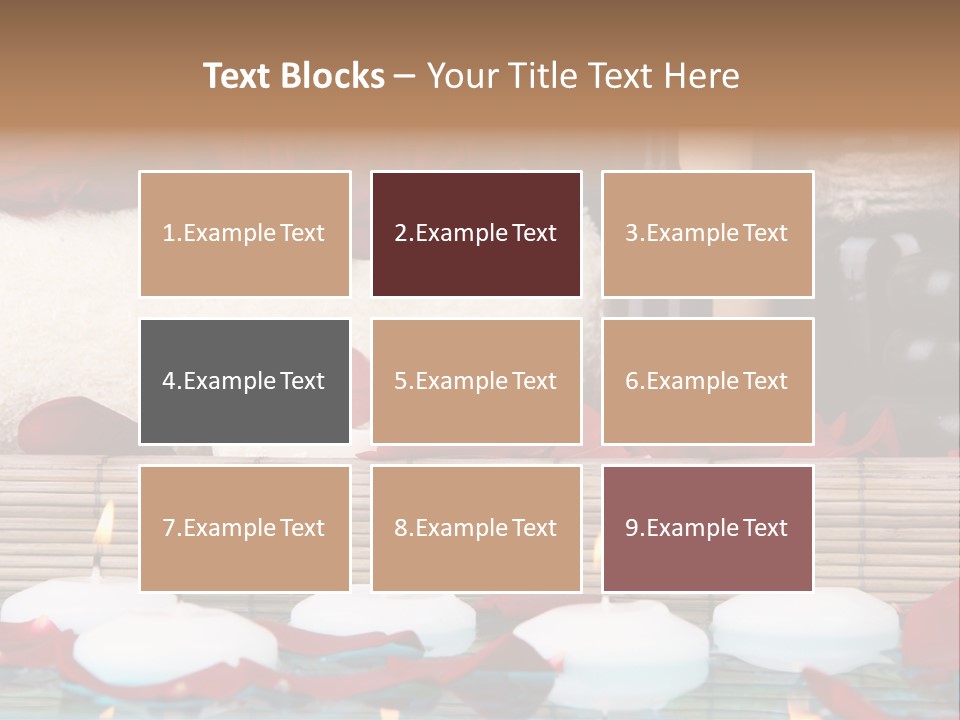 Closeup Rose Stone PowerPoint Template