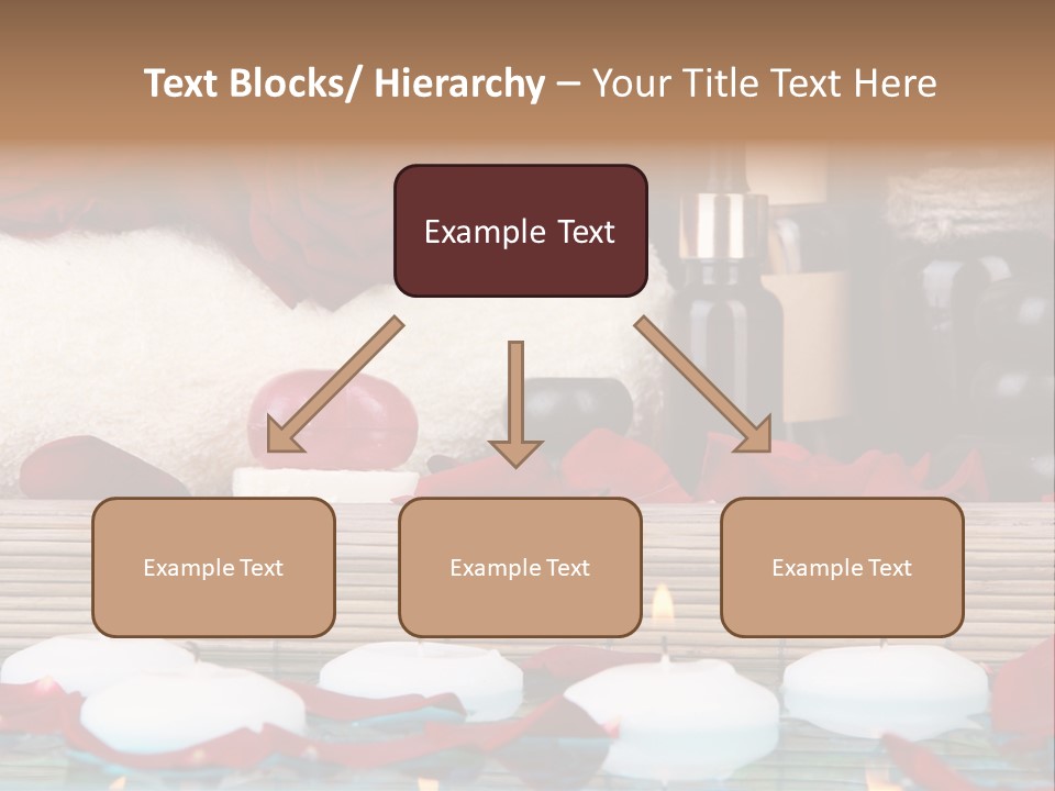 Closeup Rose Stone PowerPoint Template