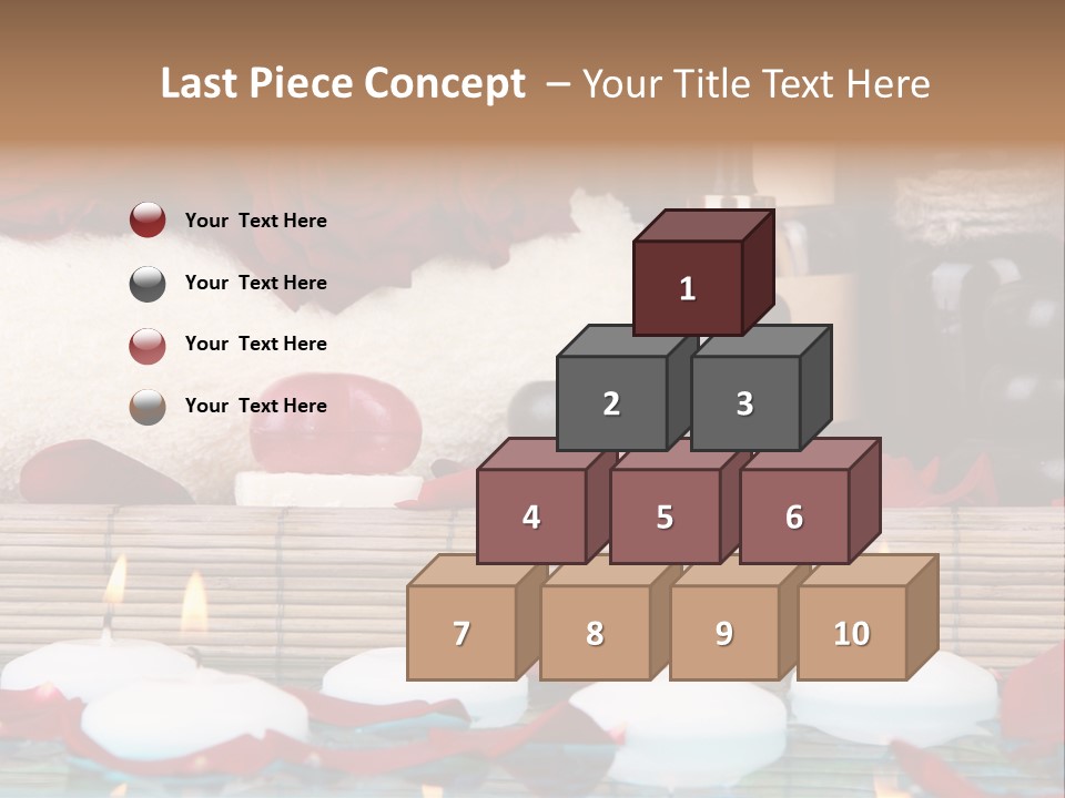 Closeup Rose Stone PowerPoint Template