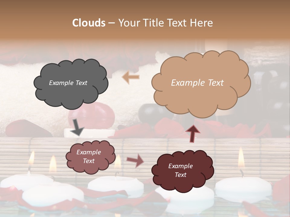 Closeup Rose Stone PowerPoint Template