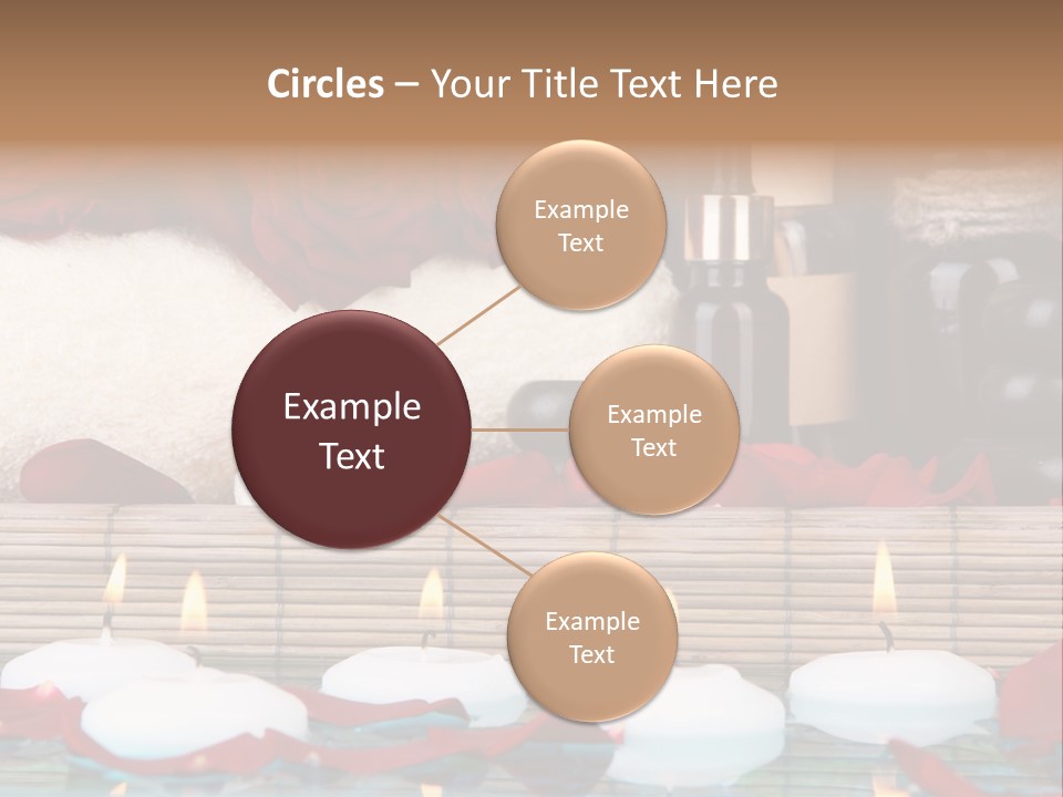 Closeup Rose Stone PowerPoint Template