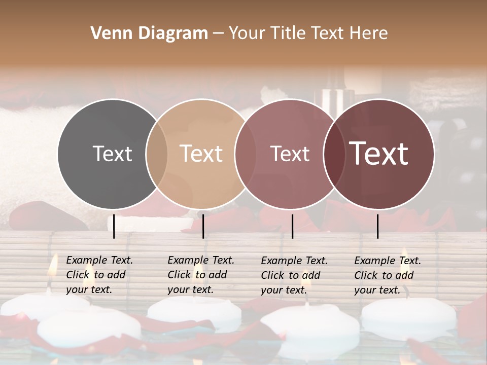 Closeup Rose Stone PowerPoint Template