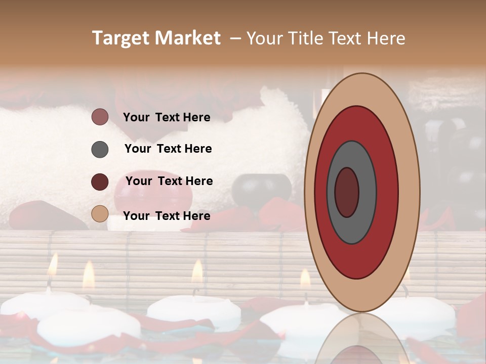 Closeup Rose Stone PowerPoint Template