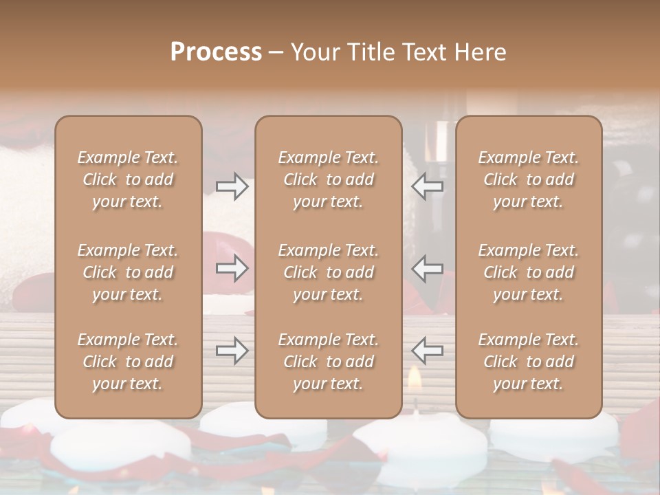 Closeup Rose Stone PowerPoint Template