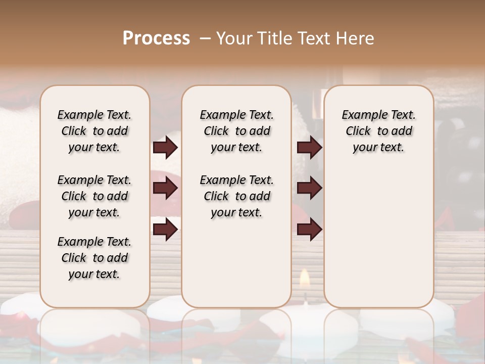 Closeup Rose Stone PowerPoint Template