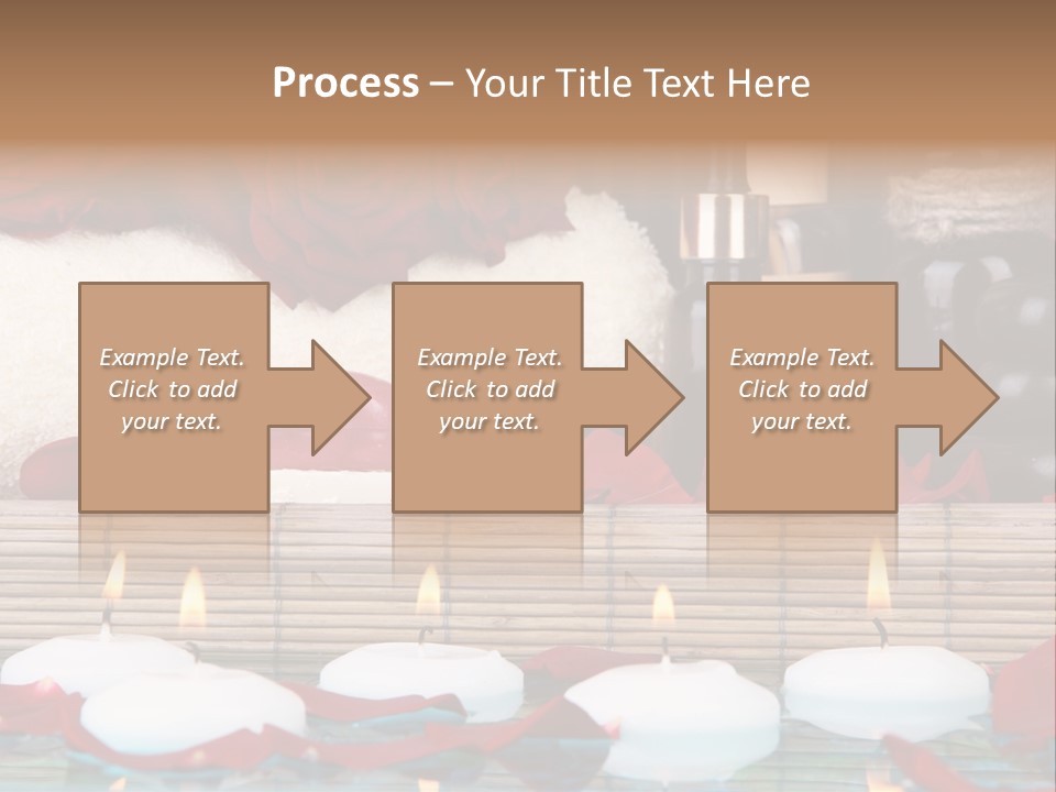 Closeup Rose Stone PowerPoint Template
