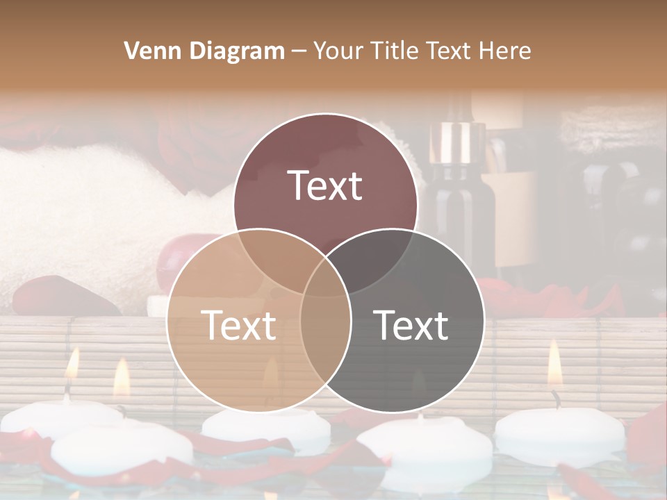 Closeup Rose Stone PowerPoint Template