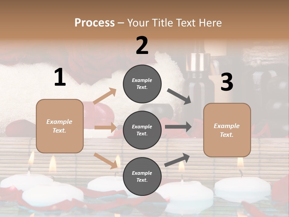 Closeup Rose Stone PowerPoint Template