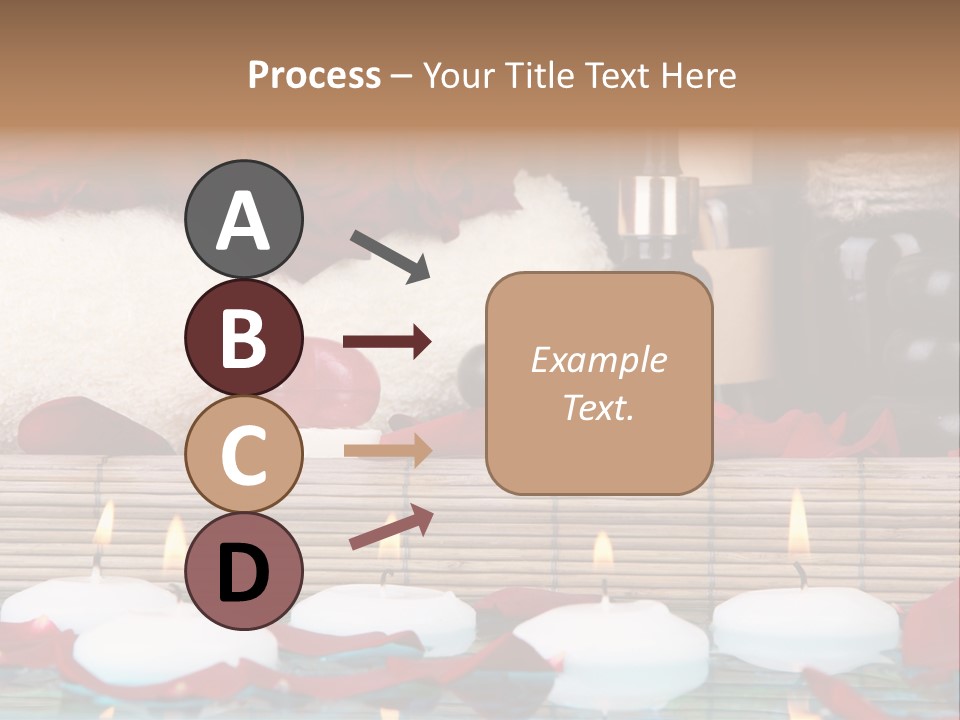 Closeup Rose Stone PowerPoint Template