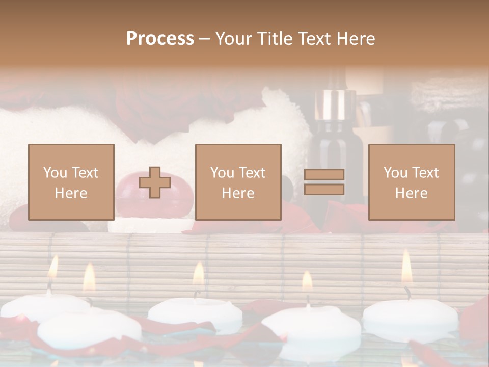 Closeup Rose Stone PowerPoint Template