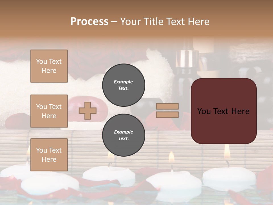 Closeup Rose Stone PowerPoint Template