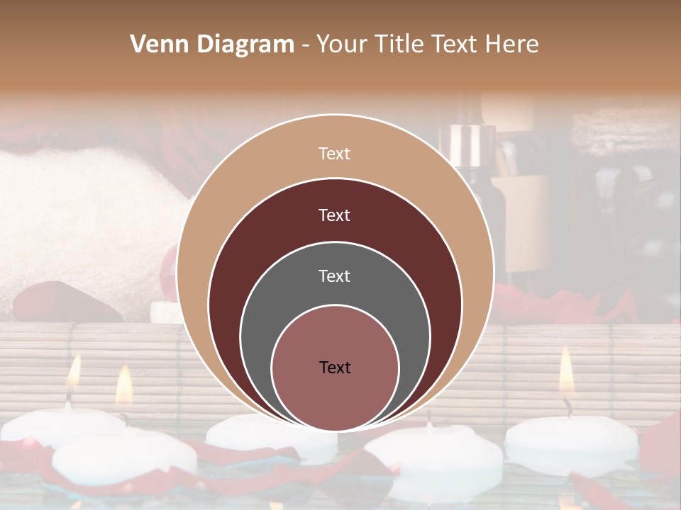 Closeup Rose Stone PowerPoint Template