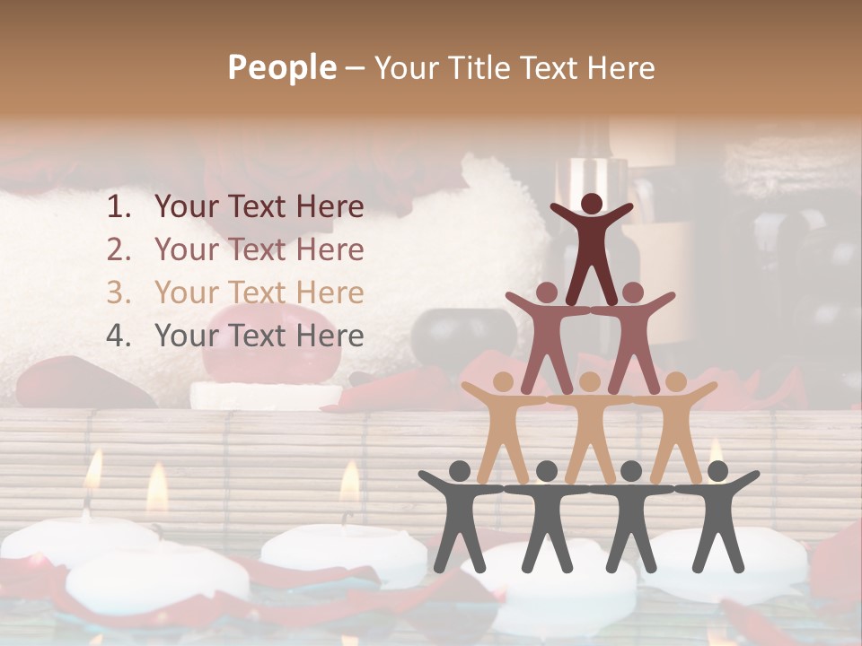 Closeup Rose Stone PowerPoint Template