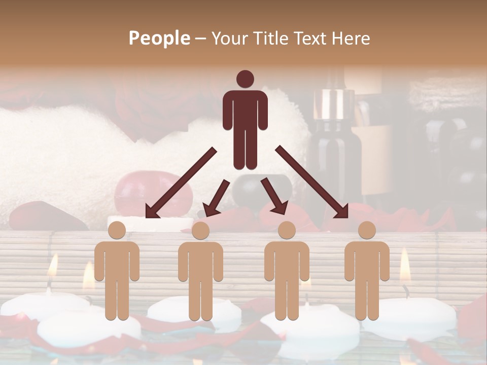 Closeup Rose Stone PowerPoint Template