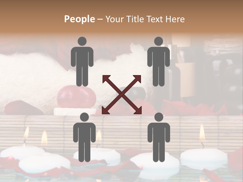 Closeup Rose Stone PowerPoint Template