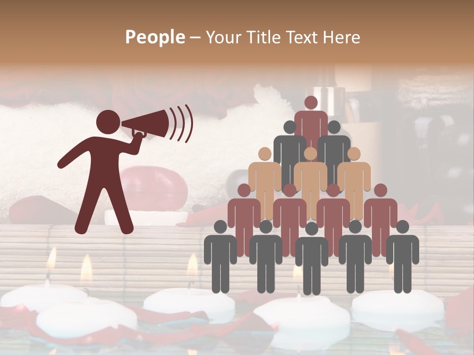 Closeup Rose Stone PowerPoint Template